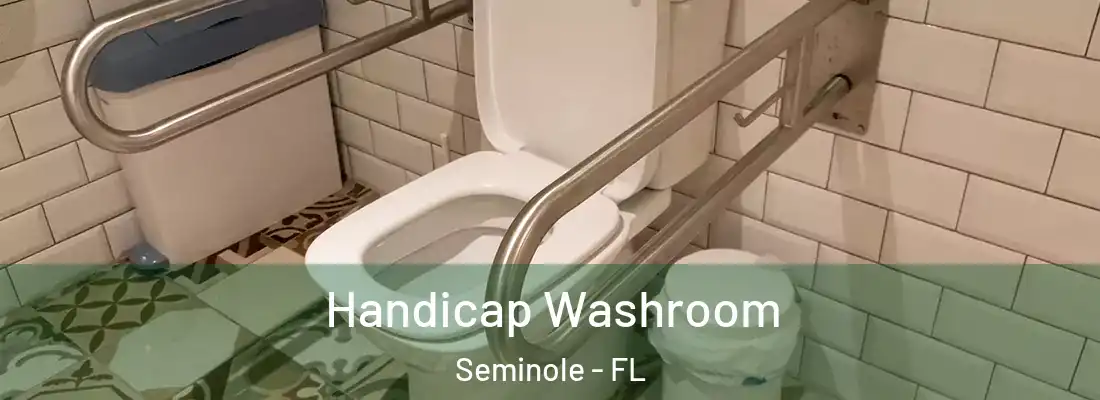  Handicap Washroom Seminole - FL